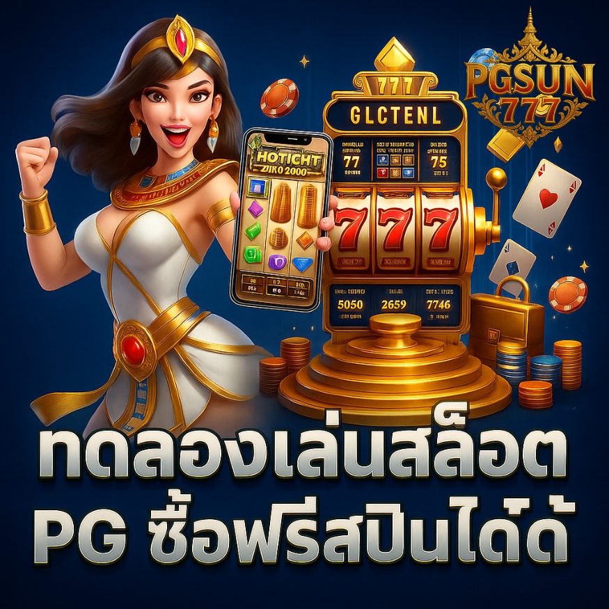 ทดลองเล่นสล็อต pg ซื้อฟรีสปินได้ เล่นฟรีก่อนเดิมพันจริง